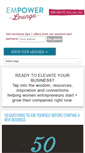 Mobile Screenshot of empowerlounge.com